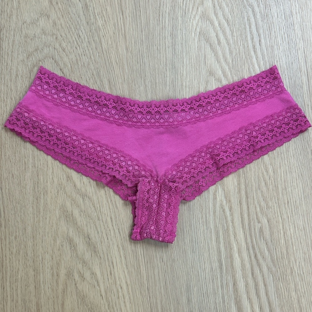 2011 Y2K Vintage Victoria’s Secret Cotton Collection Cheeky Panty S